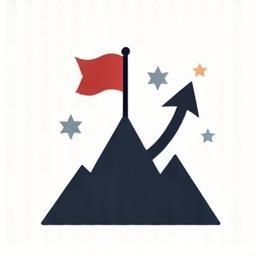 Achieve goals icon graphic
